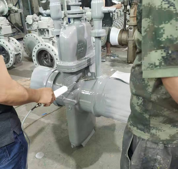 噴涂聚脲防水涂料 高壓噴涂機(圖2) 法蘭噴涂聚脲防水涂料