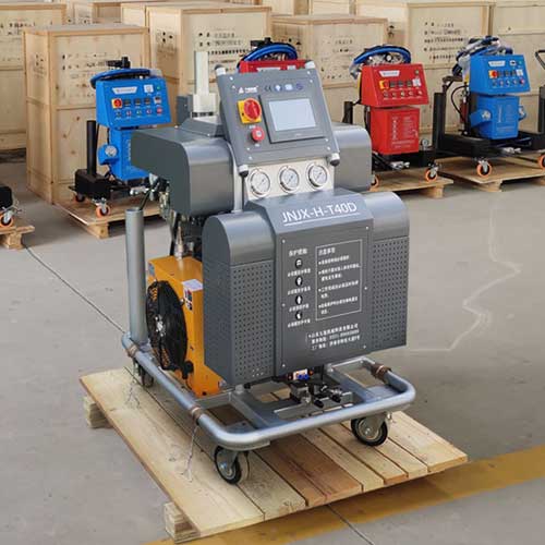 兩相電的聚氨酯噴涂機怎么樣(圖1) T40D聚氨酯噴涂機