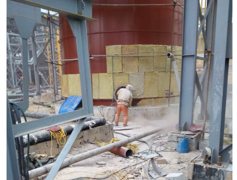 鋼結(jié)構(gòu)聚脲噴涂機(圖1) 鋼結(jié)構(gòu)聚脲噴涂機防腐施工案例